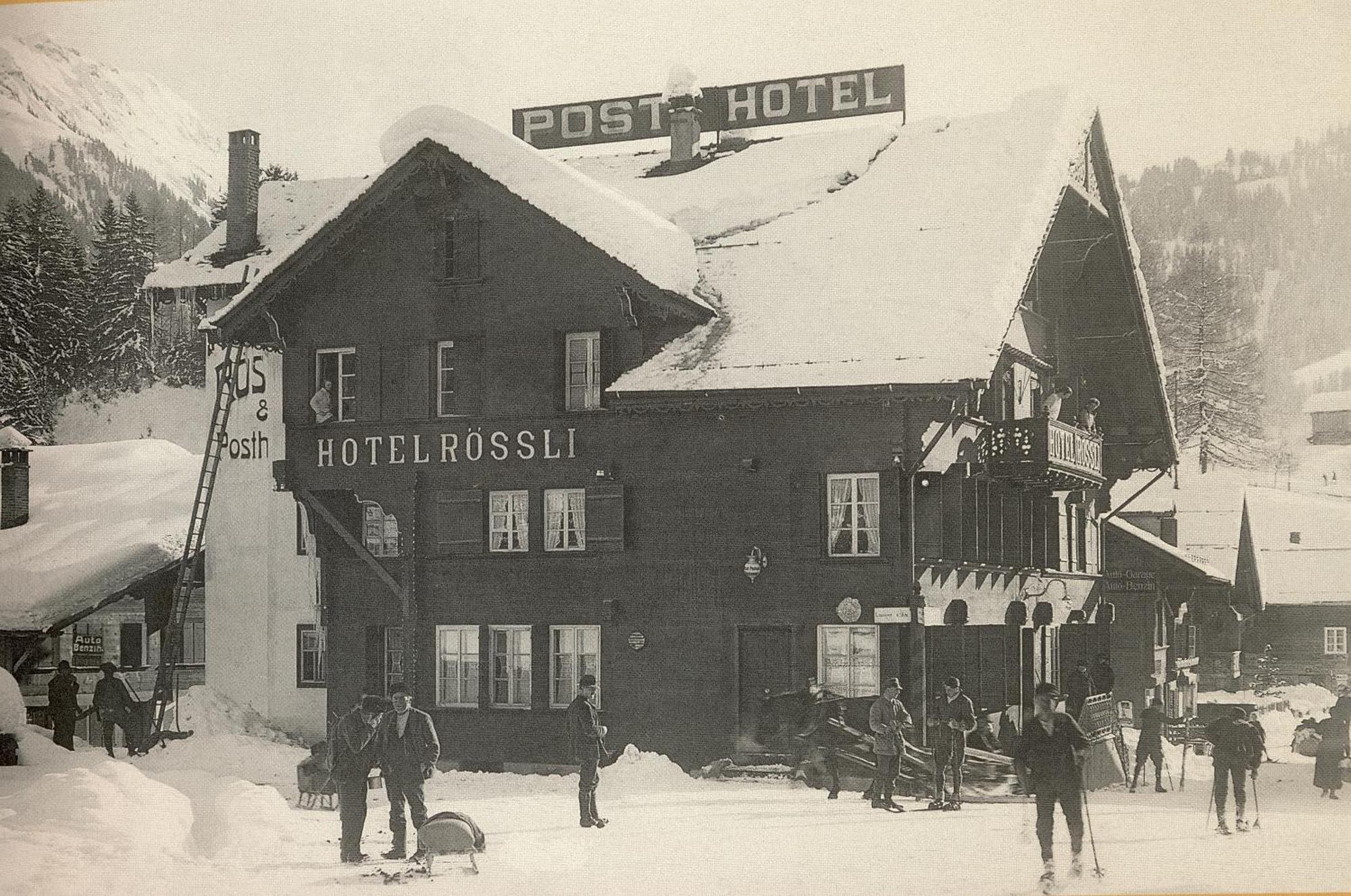 גשטאט Posthotel Roessli מראה חיצוני תמונה